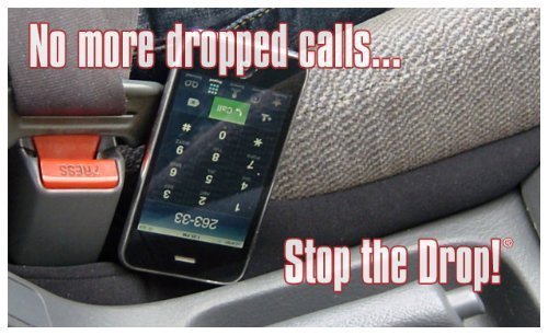 Drop Stop - Original Patented Car Seat Gap Filler, Set of 2