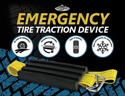 TRACGRABBER Tire Traction Device: Your Lifesaver in Snow, Mud, and Sand