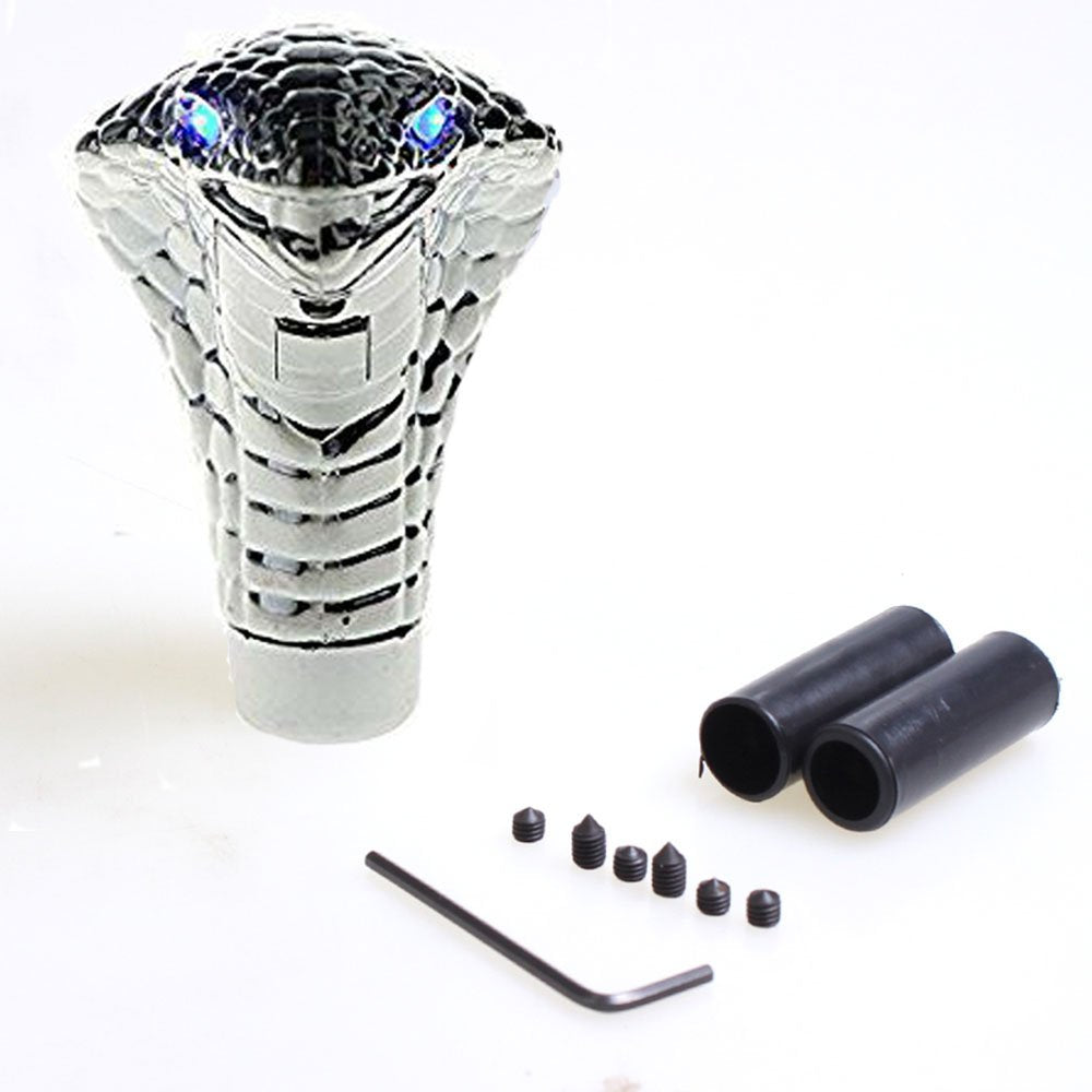 Car Cobra Head Gear Shift Knob with LED Light - CarsBling - Best Car Gifts & Accessories