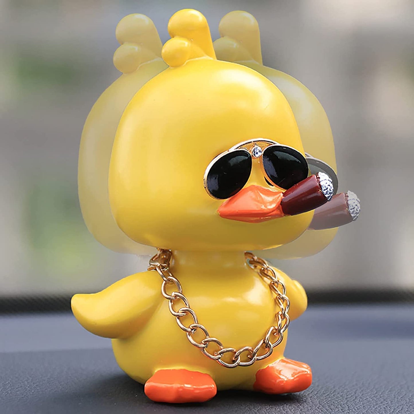 Shaking Duck Dashboard Ornament