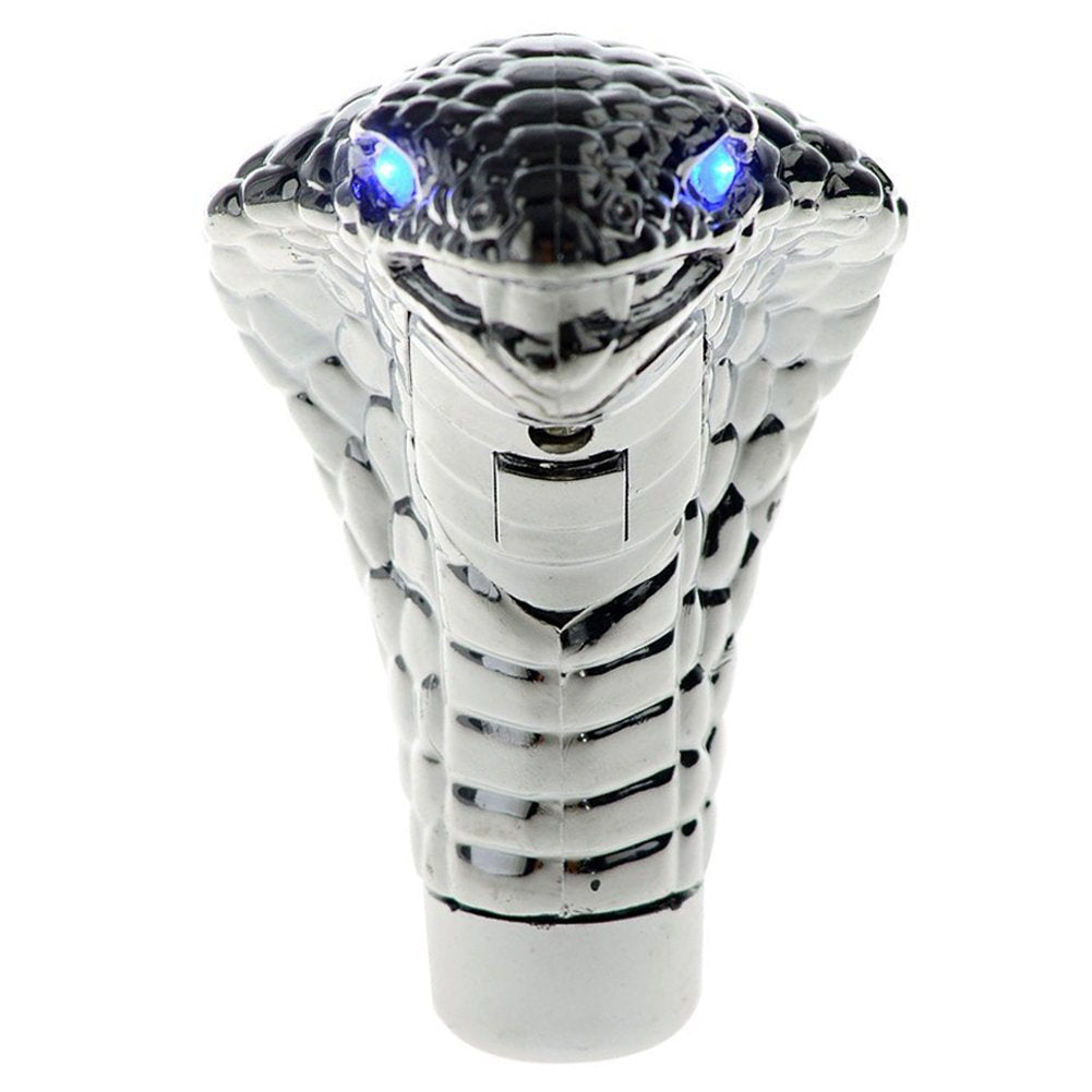 Car Cobra Head Gear Shift Knob with LED Light - CarsBling - Best Car Gifts & Accessories