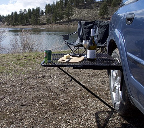 Tire Table Vehicle Tire-Mounted Steel Camping Table: Your Versatile Outdoor Workstation