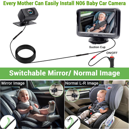 Baby Car Camera with Night Vision
