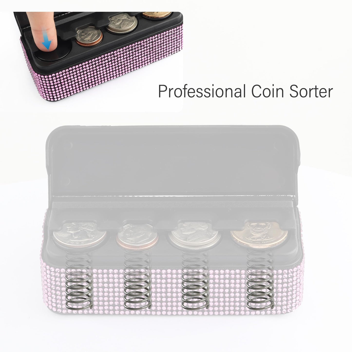 Bling Coin Holder for Car - CarsBling - Best Car Gifts & Accessories