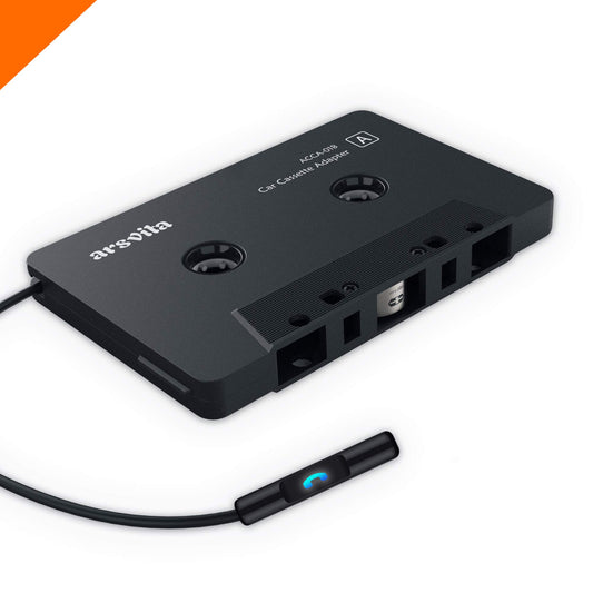 Bluetooth Cassette Receiver, Tape Player Adapter