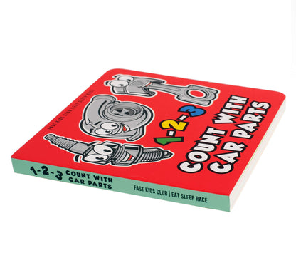 1-2-3 Count With Car Parts Board Book
