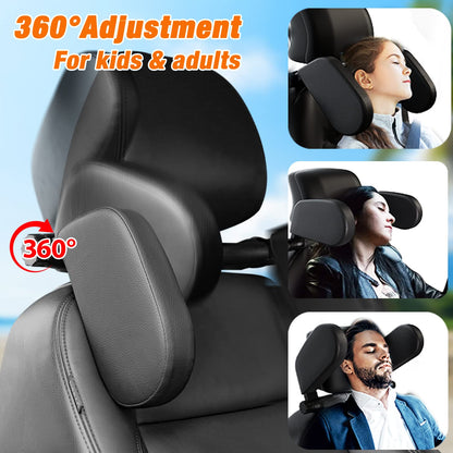 360° Adjustable Car Headrest Support