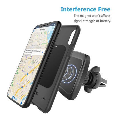 WixGear Magnetic Phone Car Mount: Secure Holder for Easy Phone Access While Driving