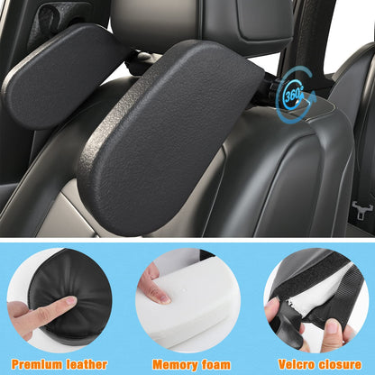 360° Adjustable Car Headrest Support