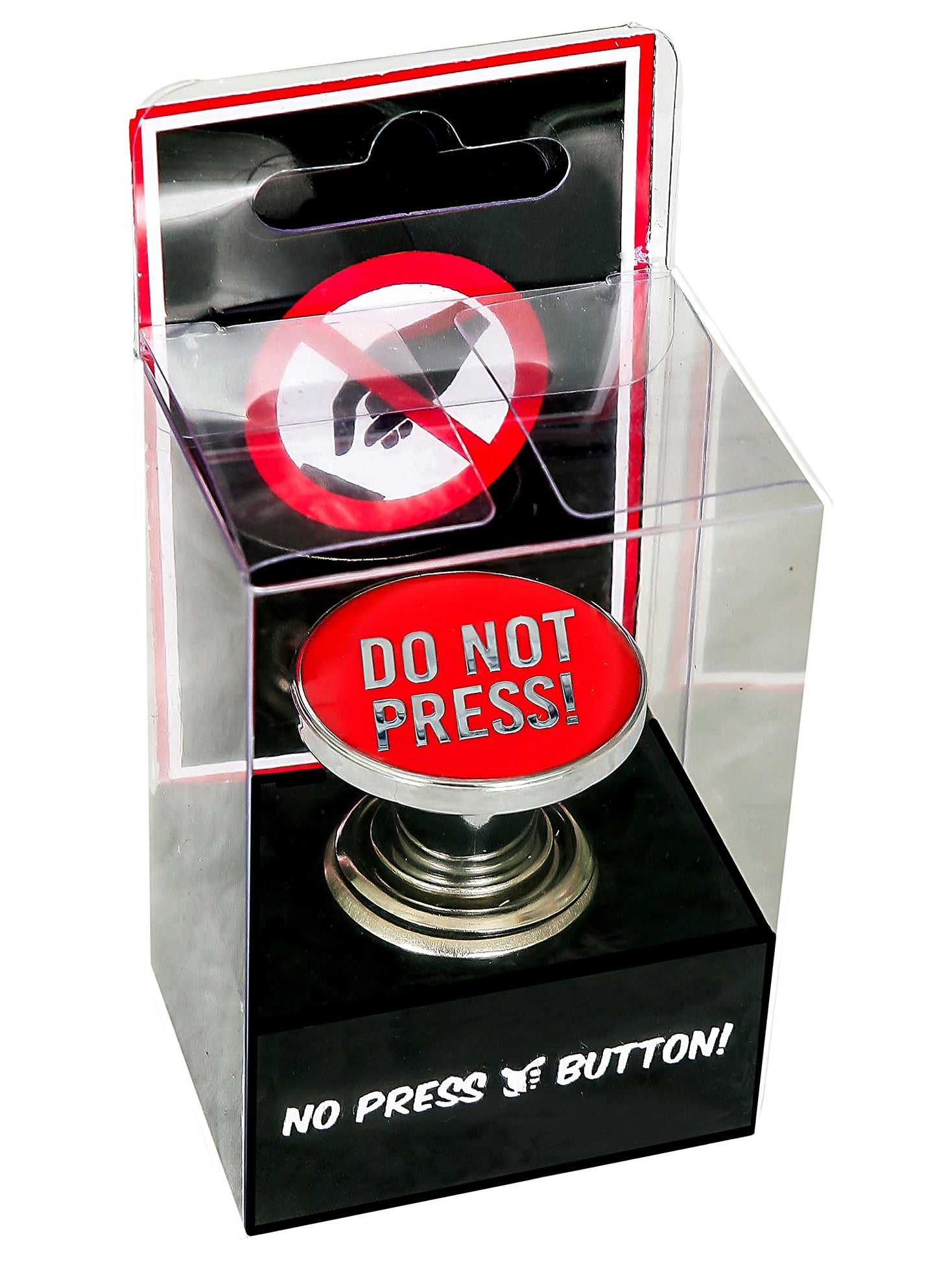 Do Not Press Button Red Push Button Car Power Plug