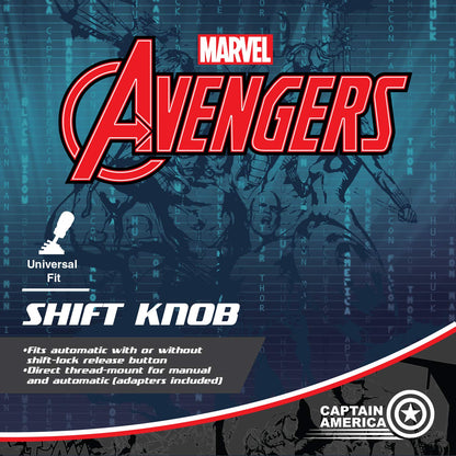 Marvel Captain America Shift Knob - Universal Fit