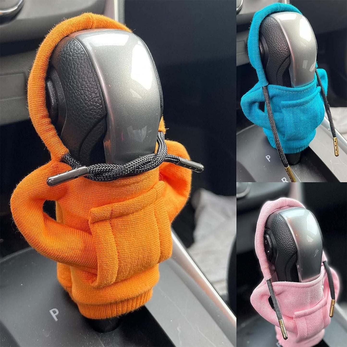 ZKKZKK Car Gear Shift Cover Hoodie: Fashionable Hooded Shirt for Your Shifter