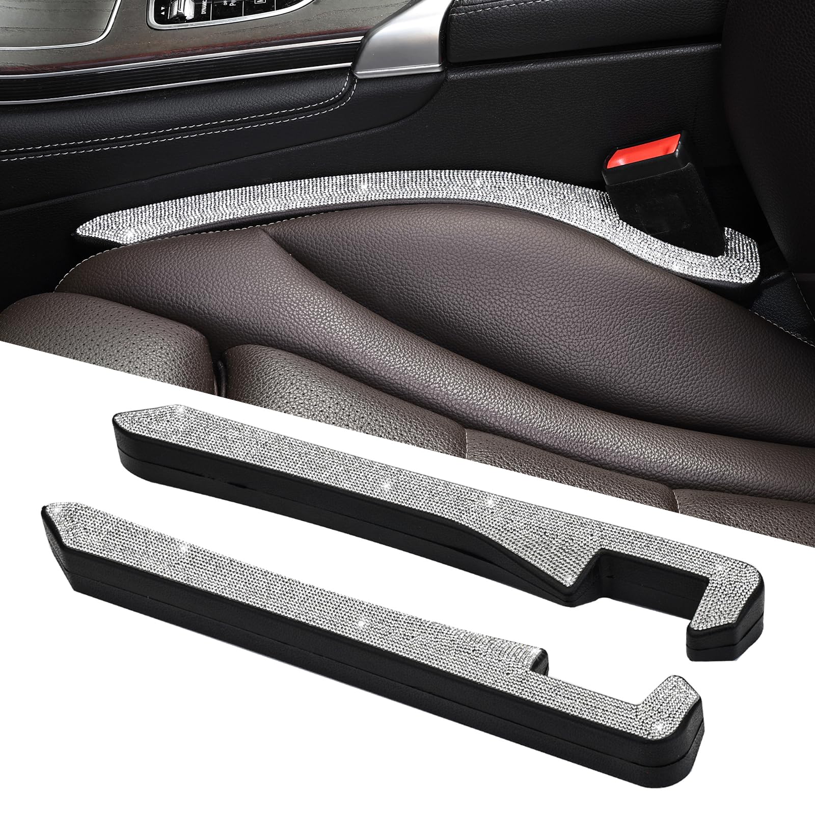 Bling Diamond Car Seat Gap Filler - CarsBling - Best Car Gifts & Accessories