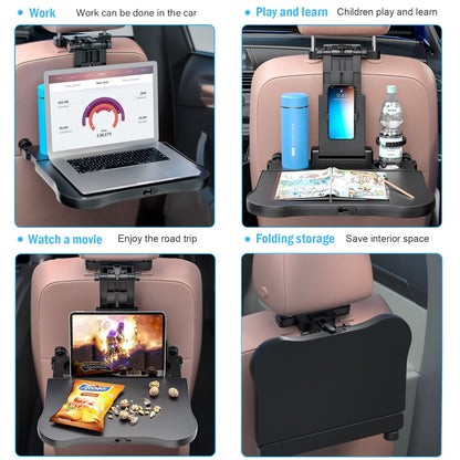 VRBFF Car Backseat Tray Table: Convenient Multifunctional Travel Companion